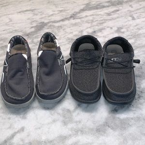 LOT OF 2 Hey Dude WallySox & Mikka Hawk Shadow excellent condition no flaws sz10